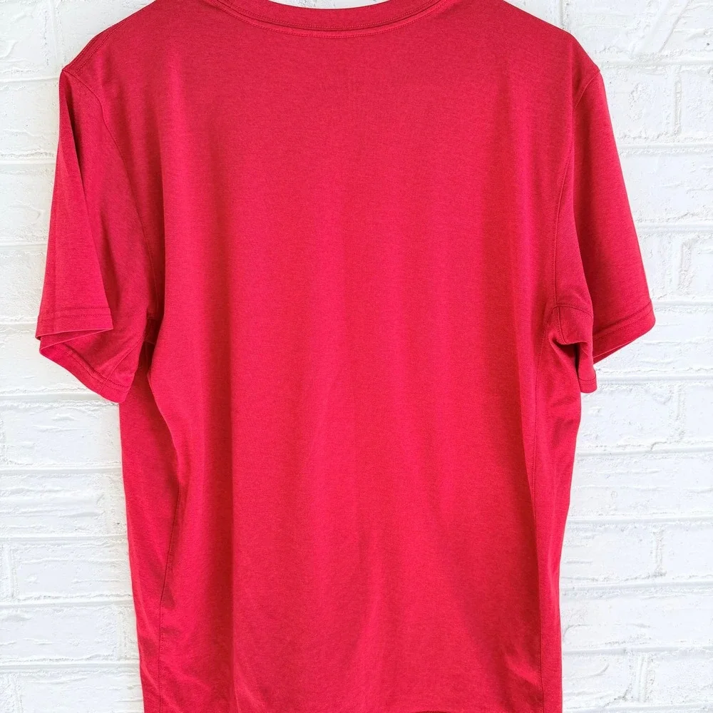 Nike Dri-Fit Red Short Sleeve Training‎ Tee Men's Size XL